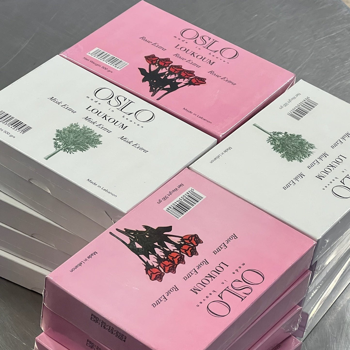 LOUKOUM BOX ROSE