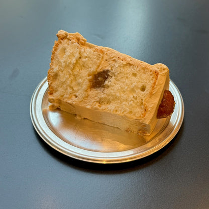 SEASONAL FROSTED ANGEL CAKE - MARRONS GLACES