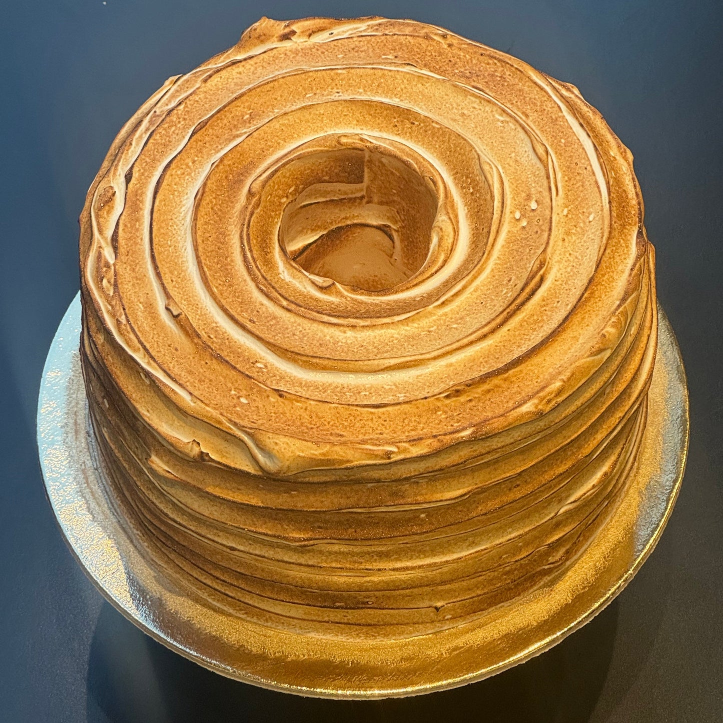 VANILLA MERINGUE CAKE