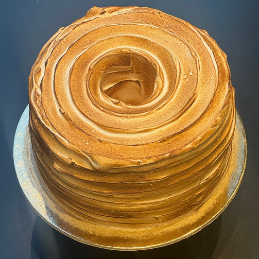 VANILLA MERINGUE CAKE