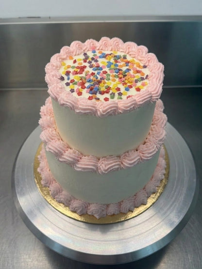 Star Sprinkle Cake
