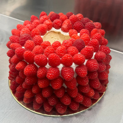 BERRY COVERED CAKE