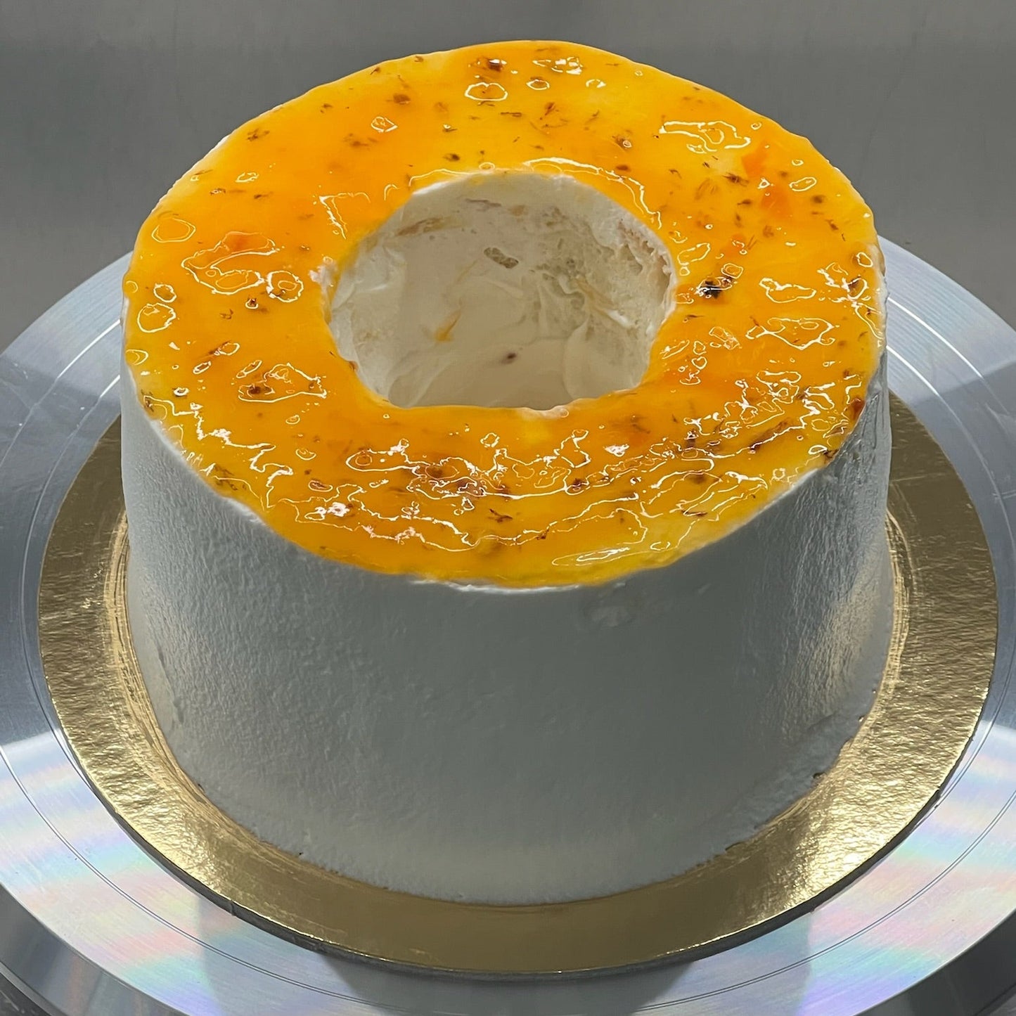 SEASONAL FROSTED ANGEL CAKE