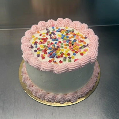 Star Sprinkle Cake